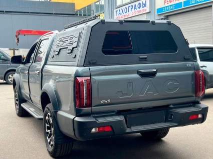 Kунг на кузов JAC T9 2 стекла алюминиевый купить в Краснодаре